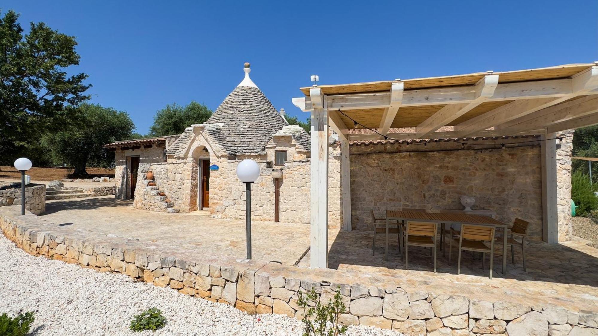 Вилла Trullo Fantastico Кастеллана-Гротте Экстерьер фото